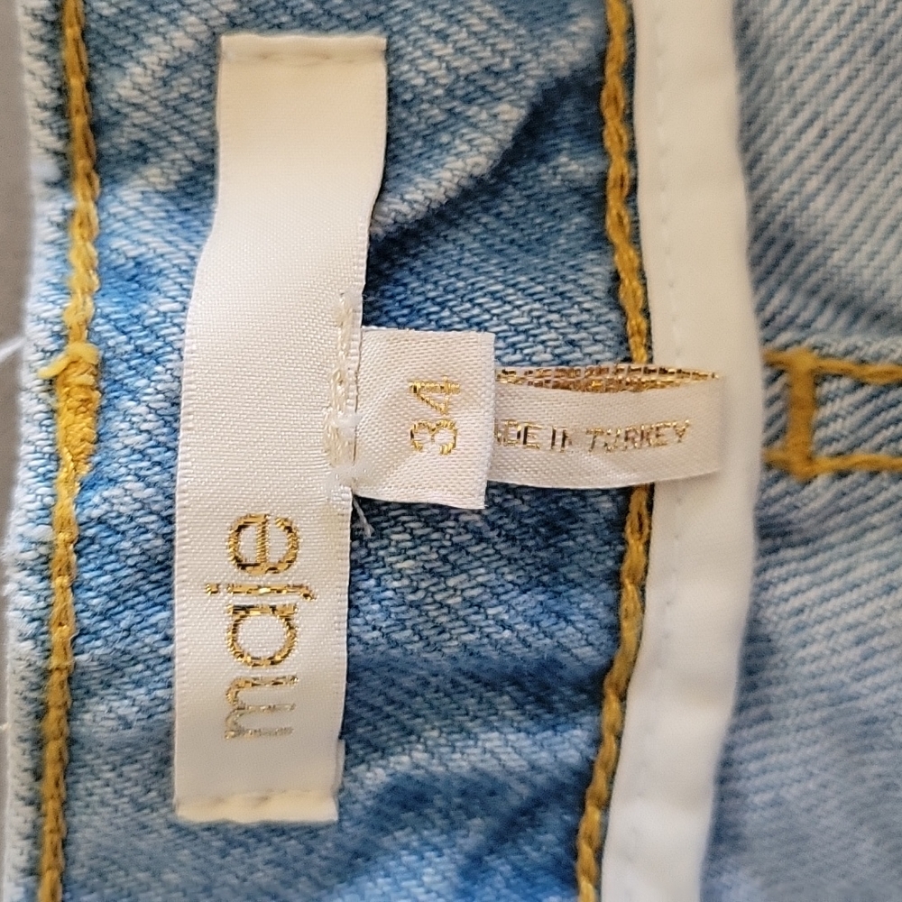 Maje Denim Short Size S - Picture 7 of 14
